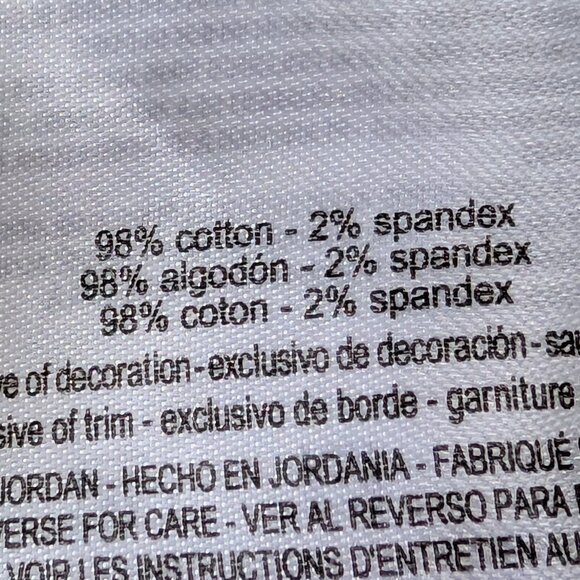 Gloria Vanderbilt Shape Effect Tummy Sculpt Jeans White Size 16 $20.00 NWT - Picture 12 of 13